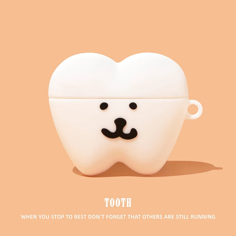 3D Sushi Cartoon Cute Cover for AirPods 4 2024 Wireless Bluetooth Earphone Case for AirPods 3 2 1 Charging Box for AirPods Pro 2